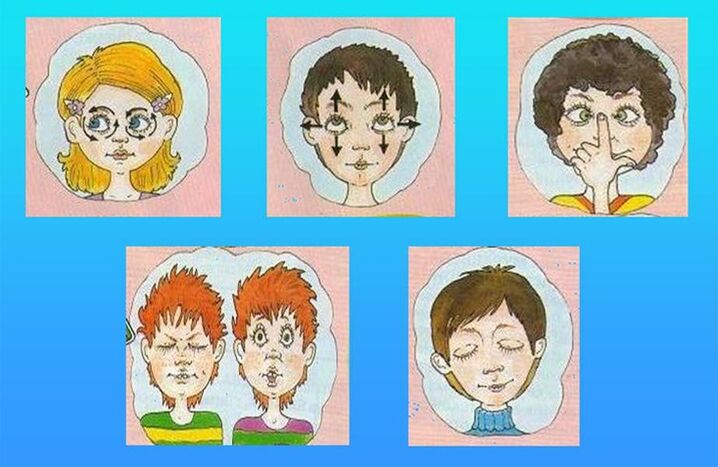 Exercicios oculares para recuperar a visión